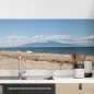 Preview: Küchenrückwand Folie naturnaher Strand Spaziergang Hauptbild 1