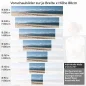 Preview: Küchenrückwand Folie naturnaher Strand Variantenauswahl Vorschaubild Höhe 80cm
