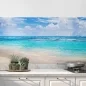 Preview: Küchenrückwand Folie Strand & Meer in himmlischen Farben Hauptbild 1