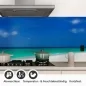 Preview: Küchenrückwand Folie Paradiesischer Strand Detailbild 1