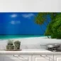 Preview: Küchenrückwand Folie Paradiesischer Strand Hauptbild 1