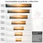 Preview: Küchenrückwand Folie goldener Horizont Höhe 51cm