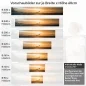 Preview: Küchenrückwand Folie goldener Horizont Höhe 60cm