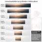 Preview: Küchenrückwand Folie Sonnenuntergangspanorama Höhe 60cm