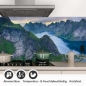 Preview: Küchenrückwand Folie Norwegens Schönheit Detailbild 1