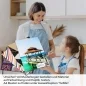 Preview: Küchenrückwand Folie Weite Lagune und tropisches Inselidyll A4 Muster