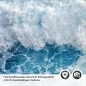 Preview: Küchenrückwand Folie Meereswellen Detailbild 2