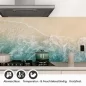 Preview: Küchenrückwand Folie goldener Strand & türkises Meer Detailbild 1