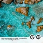 Preview: Küchenrückwand Folie felsige Oase Detailbild 2