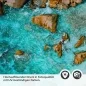 Preview: Küchenrückwand Folie felsige Oase Detailbild 2