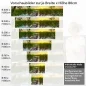 Preview: Küchenrückwand Folie Steg im Seeidylle Höhe 80cm