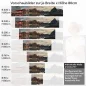 Preview: Küchenrückwand Folie Norwegens See Charme Höhe 80cm