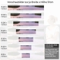 Preview: Küchenrückwand Folie violetter See Höhe 51cm