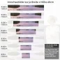Preview: Küchenrückwand Folie violetter See Höhe 60cm