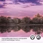 Preview: Küchenrückwand Folie See in magischer Abendstimmung Detailbild 2