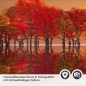 Preview: Küchenrückwand Folie Bäume am See - Herbstliche Natur Detailbild 2