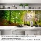 Preview: Küchenrückwand Folie Bach im Wald Artikelbild 1