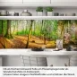 Preview: Küchenrückwand Folie Wald Lichtspiel Artikelbild 1