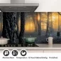 Preview: Küchenrückwand Folie mystischer Winterwald Detailbild 1