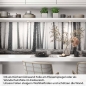 Preview: Küchenrückwand Folie Monochromer Wald - Harmonie und Mystik Artikelbild 1
