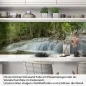 Preview: Küchenrückwand Folie prachtvoller Wasserfall Artikelbild 1