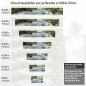 Preview: Küchenrückwand Folie prachtvoller Wasserfall Höhe 51cm