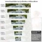Preview: Küchenrückwand Folie prachtvoller Wasserfall Höhe 60cm