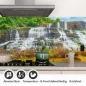 Preview: Küchenrückwand Folie Goldener Wasserfall Detailbild 1