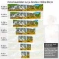 Preview: Küchenrückwand Folie Goldener Wasserfall Höhe 80cm