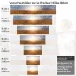Preview: Küchenrückwand Folie Dünen in der Wüste Höhe 80cm