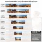 Preview: Küchenrückwand Folie Wüstenpanorama Höhe 51cm