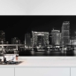 Preview: Küchenrückwand Folie Skyline at Night Hauptbild 1