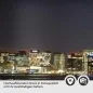 Preview: Küchenrückwand Folie Bostons Skyline bei Nacht Detailbild 2