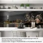 Preview: Küchenrückwand Folie Skyline-Lichter im Spiegel des Sees Artikelbild 1