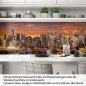 Preview: Küchenrückwand Folie Skylines & der Hafen von New York Artikelbild 1