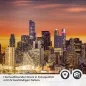 Preview: Küchenrückwand Folie Skylines & der Hafen von New York Detailbild 2