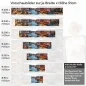Preview: Küchenrückwand Folie italienischen Altstadtidylle Höhe 51cm