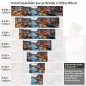 Preview: Küchenrückwand Folie italienischen Altstadtidylle Höhe 80cm