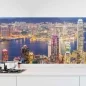 Preview: Küchenrückwand Folie Hong Kongs Skyline Hauptbild 1
