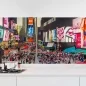 Preview: Küchenrückwand Folie Time Square bei Nacht Hauptbild 1