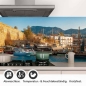 Preview: Küchenrückwand Folie Altstadt Hafen Detailbild 1