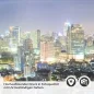 Preview: Küchenrückwand Folie Thailands Panorama Detailbild 2