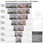 Preview: Küchenrückwand Folie Thailands Panorama Höhe 80cm