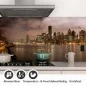 Preview: Küchenrückwand Folie Nachtspaziergang mit Blick auf Brooklyn Detailbild 1