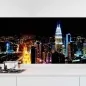 Preview: Küchenrückwand Folie Großstadt Lichter Hauptbild 1