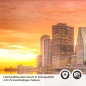 Preview: Küchenrückwand Folie zwei Brücken, eine Stadt Detailbild 2