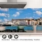 Preview: Küchenrückwand Folie Ibiza Hafen - Eine Brise Mittelmeer für die Küche Detailbild 1