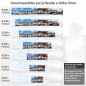 Preview: Küchenrückwand Folie Ibiza Hafen - Eine Brise Mittelmeer für die Küche Höhe 51cm