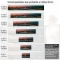 Preview: Küchenrückwand Folie Bosporus - Nächtliche Brückenpracht für Ihre Küche Höhe 51cm