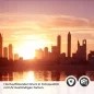 Preview: Küchenrückwand Folie Dubai - Elegante Silhouetten für Ihre Küche Detailbild 2
